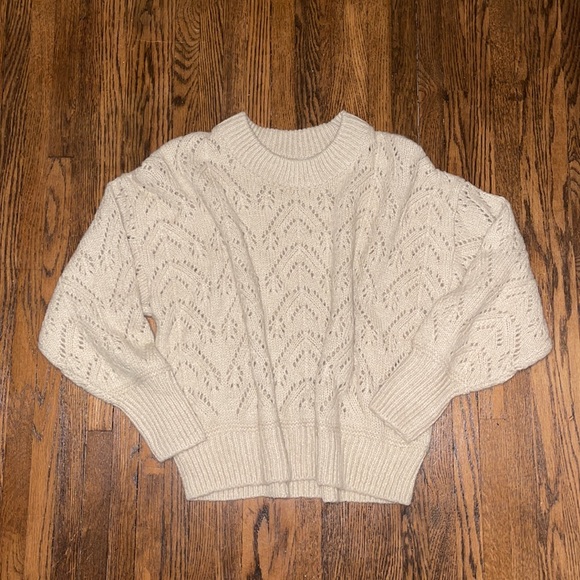 Crotchet Pattern Sweater - Picture 2 of 5